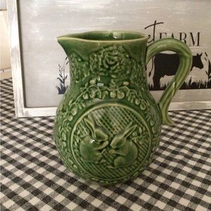 Bordallo Portugal Ceramic Bunny Pitcher